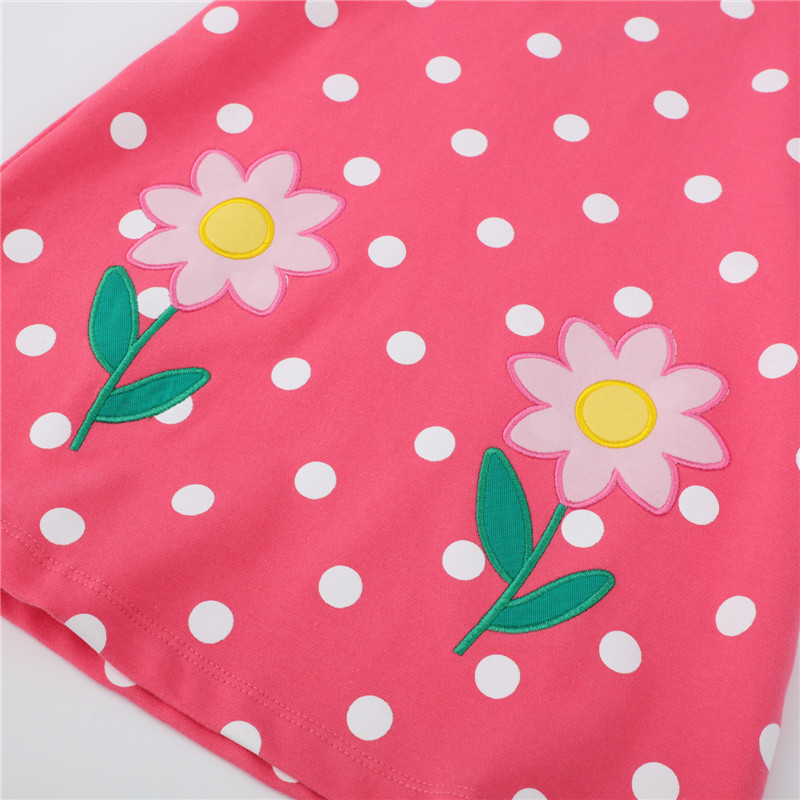 Hüppemeetrid 2022, uus saabumine täht helmestega printsess tüdrukute kleidid puuvillased lasteriided sügisene laste kostüüm väikelapse kleit