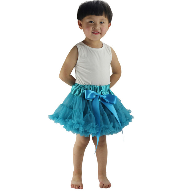 Baby Girls Chiffon Bolyhos kisszoknya Tutu Princess Party Szoknyák Balett Dance Wear 12m-10t 30 Colors meisjes rok