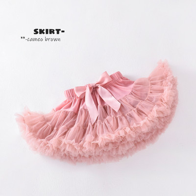2-15 éves korig csipke szoknya lányoknak bolyhos sifon kisszoknya egyszínű szoknya lány táncos szoknya karácsonyi tüll alsószoknya tüll
