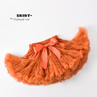 2-15 éves korig csipke szoknya lányoknak bolyhos sifon kisszoknya egyszínű szoknya lány táncos szoknya karácsonyi tüll alsószoknya tüll