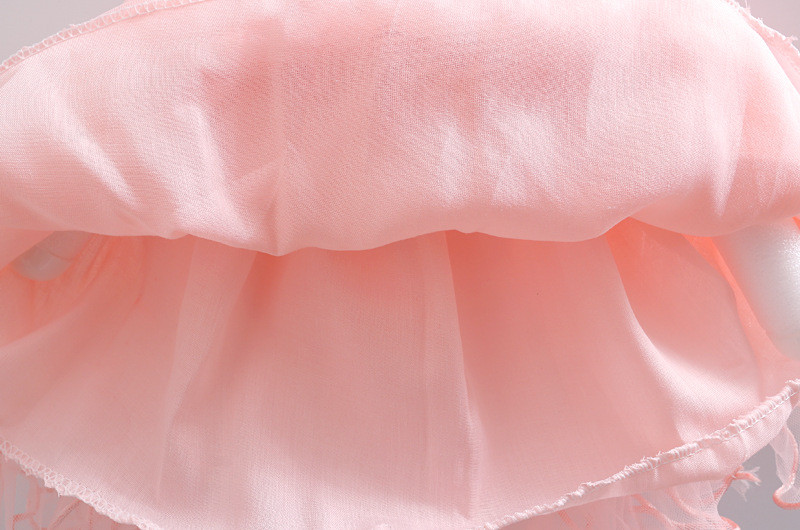 2022 nyári lányok rövid szoknya képernyő csipke sifon Kézzel szegezett Pearl gyerekszoknya Divatparti baba kisgyermek gyerekruhák