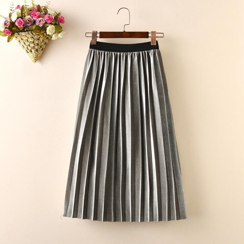 2022. Proljeće Jesen Zima Bebe Toddler Suknje za tinejdžerice Školske djevojčice Dječja odjeća Plisirane duge suknje za djevojčice Dječji donji dio