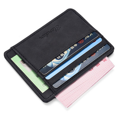 Férfi bőr mini hitelkártya pénztárca