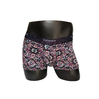 Vyriški boksininkai su gėlių motyvais