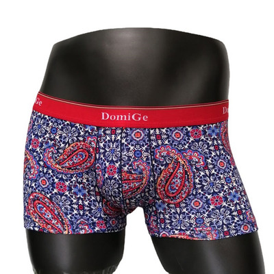 Vyriški boksininkai su gėlių motyvais