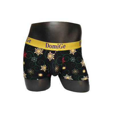 Vyriški boksininkai su gėlių motyvais