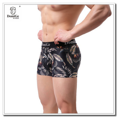 Vyriški boksininkai su gėlių motyvais