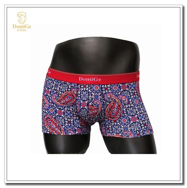 Vyriški boksininkai su gėlių motyvais