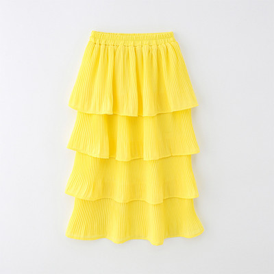 Bebeluși Fuste în straturi Rochie de bal 2022 Vară Toamnă Alb Roz Negru Galben Fusta lungă Fete pentru copii Fusta Copii Haine