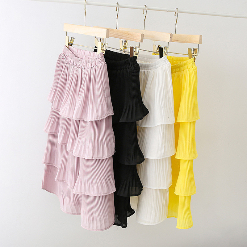 Bebeluși Fuste în straturi Rochie de bal 2022 Vară Toamnă Alb Roz Negru Galben Fusta lungă Fete pentru copii Fusta Copii Haine