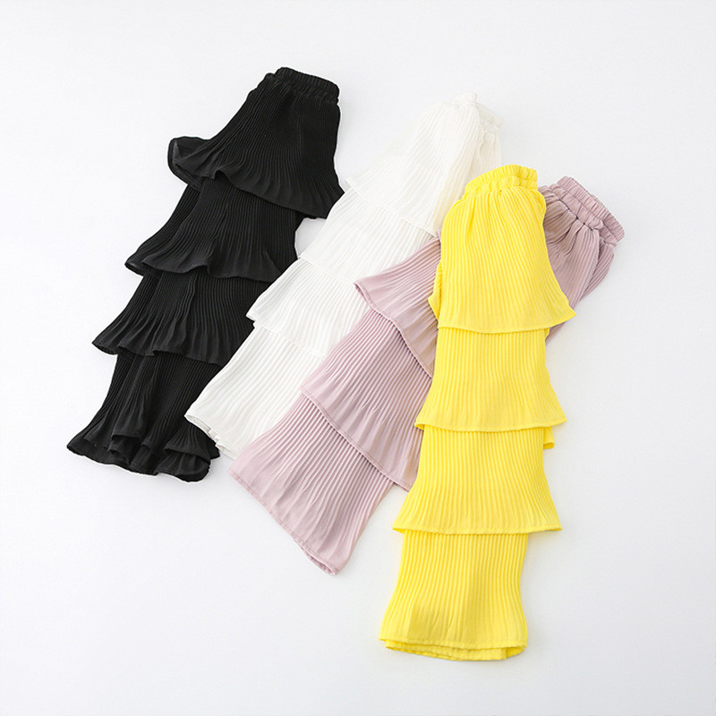 Bebeluși Fuste în straturi Rochie de bal 2022 Vară Toamnă Alb Roz Negru Galben Fusta lungă Fete pentru copii Fusta Copii Haine