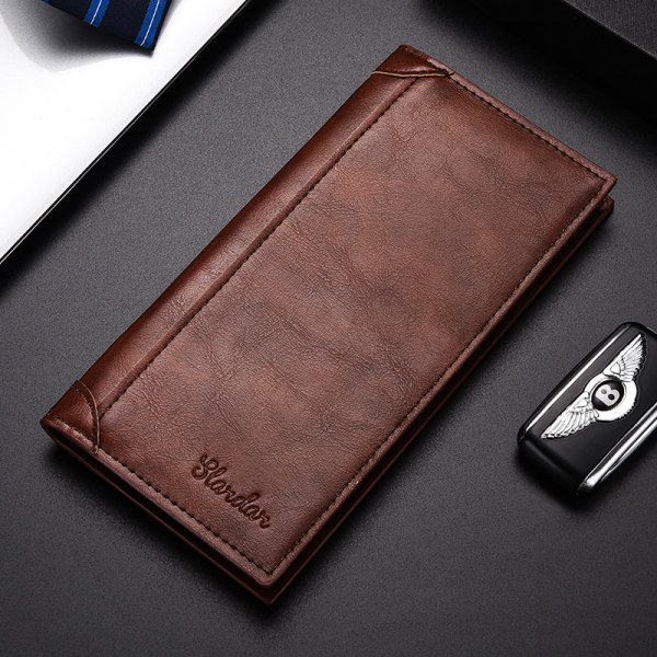 Novčanik od eko kože u dvije boje sa natpisom