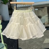 deer jonmi Korea stiil 2022 kevadsuvi beebitüdrukutele seelikud ühevärvilised Voile lapsed printsessi seelikud lasteriided