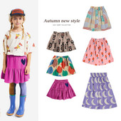 Lányok szoknya 2022 Őszi szoknya vadonatúj kislányok ruha szoknya lányoknak tipegő lány ruhák gyerek ruházat