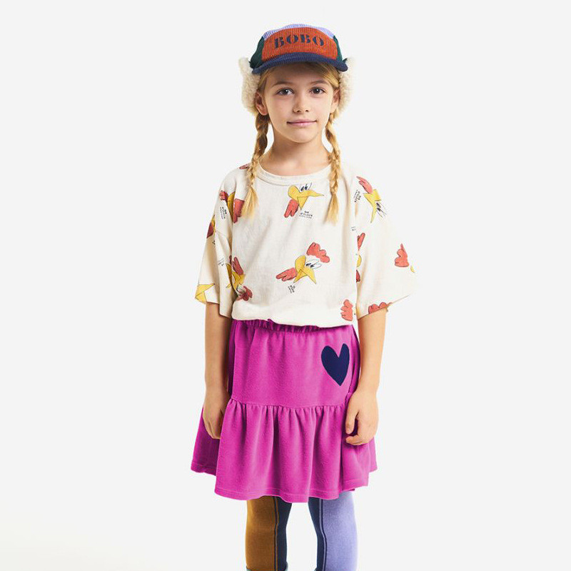 Lányok szoknya 2022 Őszi szoknya vadonatúj kislányok ruha szoknya lányoknak tipegő lány ruhák gyerek ruházat