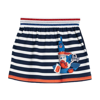 Little Maven 2022 Baby Girls Új divatos szoknya Virág Csinos Gyerek Alkalmi Ruházat Tutu szoknya kisgyermekeknek 2-7 éves korig