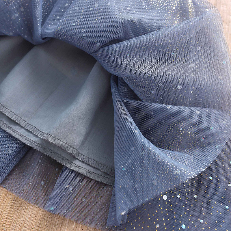 Fėjos auksiniai fluorescenciniai sijonai su žvaigžde