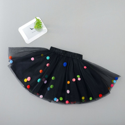 Baby Tutu Szoknya Csecsemő Színes Tüll Tutu Szoknya Pom Pom Princess Mini Ruha Gyermek Ruha Kisszoknya Lány Ruhák TTS03