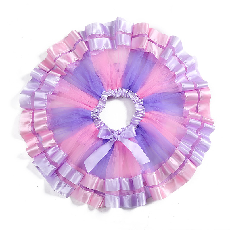 Baby Girls Tutu szoknya Tüll szoknya lányoknak Ruhák Pettiszoknya 3M-8T Princess Mini kisszoknya Party Dance Rainbow szoknya