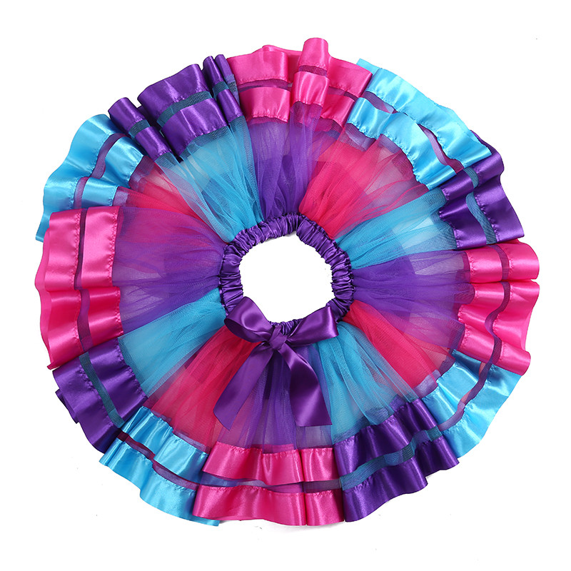 Baby Girls Tutu szoknya Tüll szoknya lányoknak Ruhák Pettiszoknya 3M-8T Princess Mini kisszoknya Party Dance Rainbow szoknya