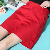 Pantaloni scurți de vară pentru femei Pantaloni scurți de mijloc ocazional pentru damă, la modă, cu talie înaltă, cu picior lat, pantaloni scurți largi, de dimensiuni mari, haine pentru femei de calitate superioară