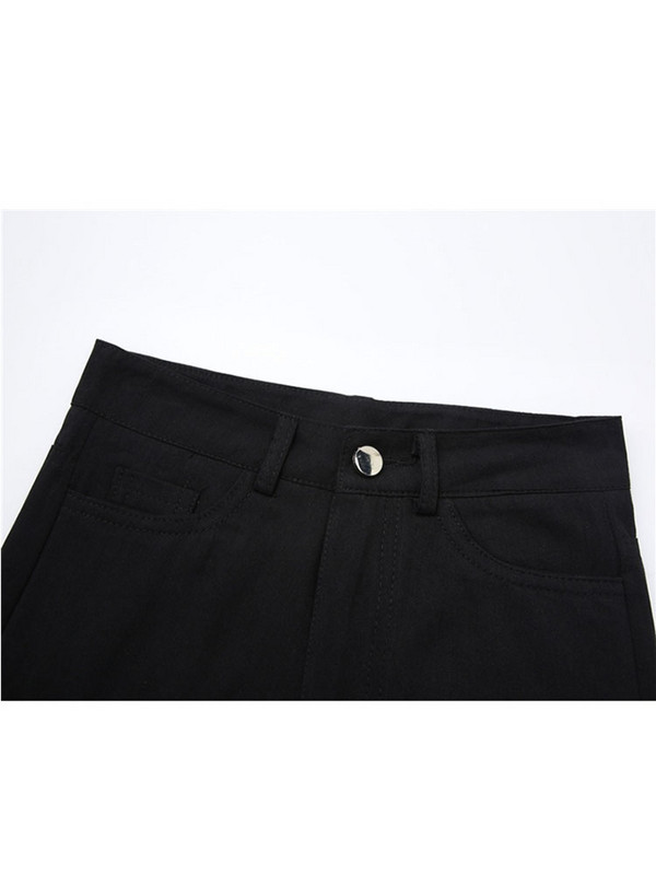 2022. aasta kevade naiste gooti lühikesed püksid, õhukesed sidemed, A-line vintage vabaaja elegantne kõrge vöökohaga naiste Y2K E-tüdruku lühikesed püksid Mujer uus