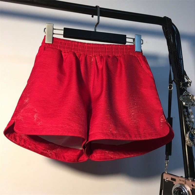 Moteriški šortai, fitnesas, laisvalaikis aukštu juosmeniu, madinga dviratininko apranga Vasaros dviratininko trumpos kelnės Gatvės apranga Visiems tinkančių saldainių spalvų dizainas