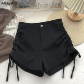 Ženske kratke hlače, popularne modne mlade dame, široke, jednobojne, sveobuhvatne, elegantne, vruće rasprodaje, korejski stil visokog struka, sveučilišni ležerni kroj