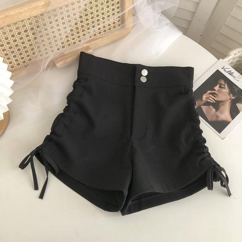 Ženske kratke hlače, popularne modne mlade dame, široke, jednobojne, sveobuhvatne, elegantne, vruće rasprodaje, korejski stil visokog struka, sveučilišni ležerni kroj