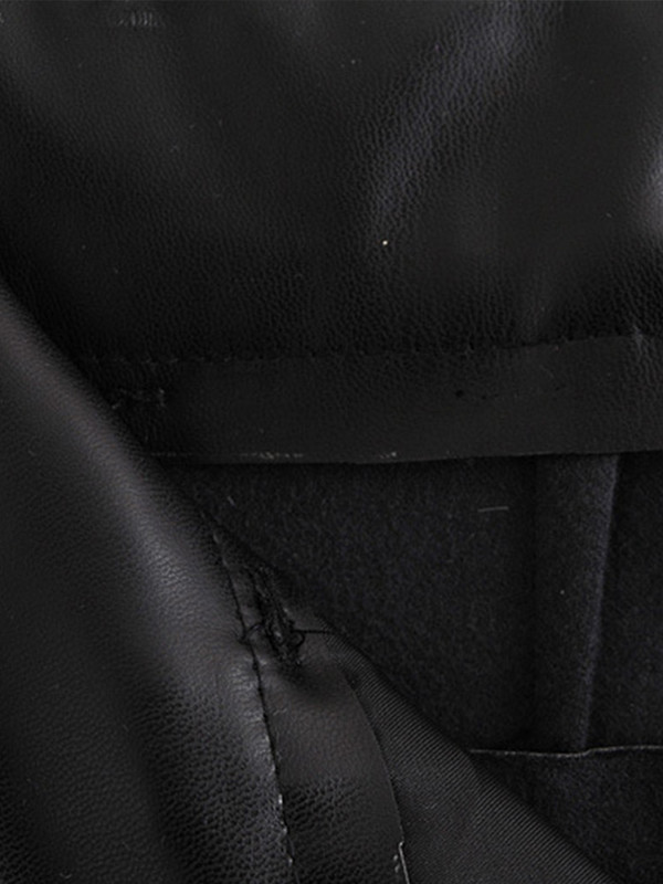 Női rövidnadrágok 2022 Vintage redőzött PU bőr rövidnadrágok Női magas derekú nadrágok tavaszi nyár elegáns irodai rövidnadrágok