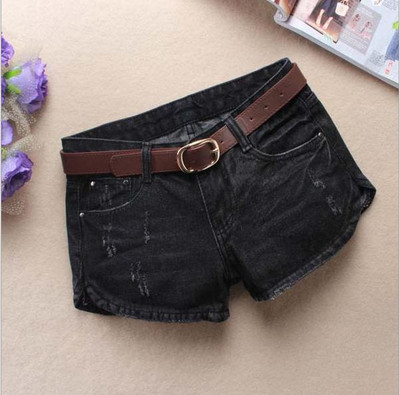 2022-es női középső derék lyukas farmer rövidnadrág tavaszi nyár szakadt női S/3Xl szexi farmer rövid bermuda női öv nélkül J2719