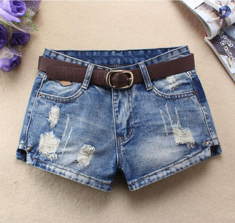 2022-es női középső derék lyukas farmer rövidnadrág tavaszi nyár szakadt női S/3Xl szexi farmer rövid bermuda női öv nélkül J2719