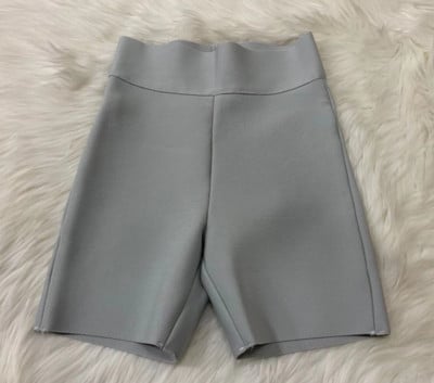 Kvaliteetne uus mood, must valge vabaaja lühikesed püksid, kõrge elastsusega spordipüksid, spordiülikond