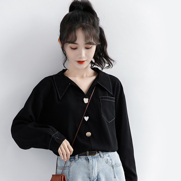 Mittestandardsete nööpidega vabaaja särk