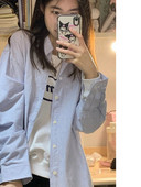 Női alkalmi ing széles mintás