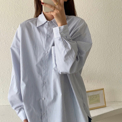 Női alkalmi ing széles mintás