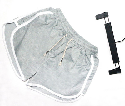 FORRÓ Női rövid nadrág nyári alkalmi női, minden szabású laza tömör, puha pamut szabadidő, női edzés derékpánt vékony, sztreccs rövidnadrág