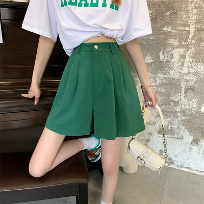 Kratke hlače Ženske slatkih boja Ženske Slobodne Ulične Dnevne Sveučilišne Jednostavne Elegantne Retro Jednobojne Opuštene Ljetne Udobne Chic