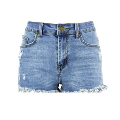 2022. aasta suve naiste teksapüksid, elastsed kõrge vöökohaga Bodycon kitsad lühikesed püksid, peopüksid, seksikad roosad teksapüksid