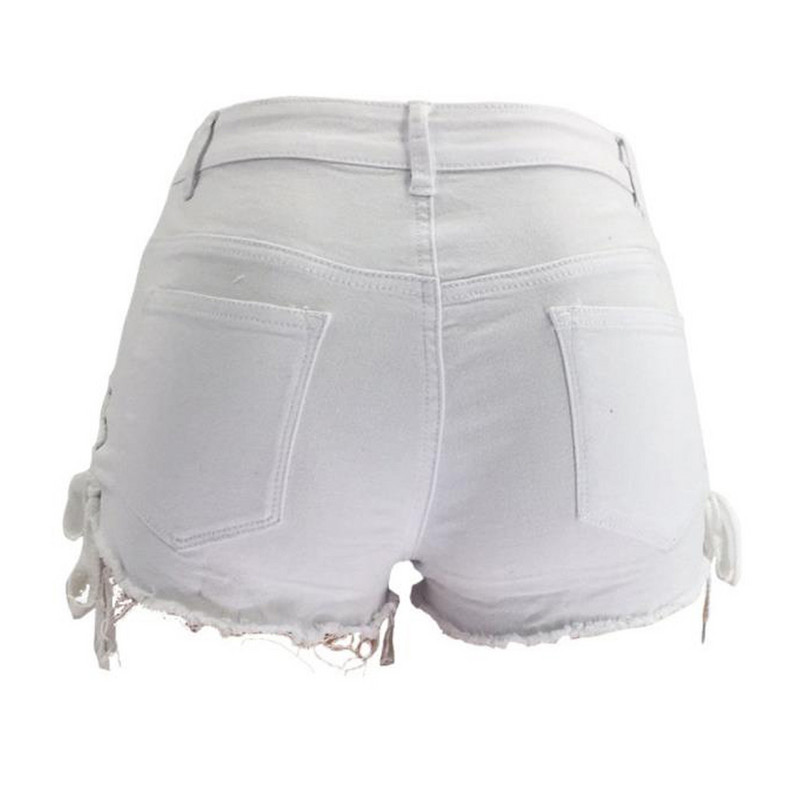 2022. aasta suve naiste teksapüksid, elastsed kõrge vöökohaga Bodycon kitsad lühikesed püksid, peopüksid, seksikad roosad teksapüksid