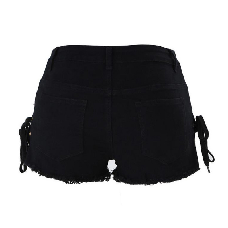 2022. aasta suve naiste teksapüksid, elastsed kõrge vöökohaga Bodycon kitsad lühikesed püksid, peopüksid, seksikad roosad teksapüksid