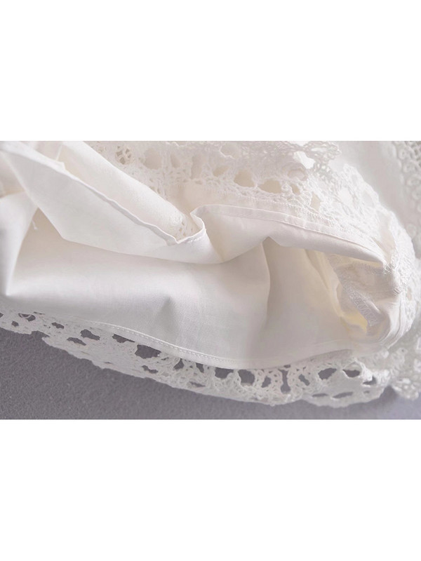 PB&ZA4786053 Moterys, 2022 m. Naujos mados nėrimo sujungimas Šortai Vintažiniai aukšto juosmens šortai Moteriškos trumpos kelnės Mujer 4786/053