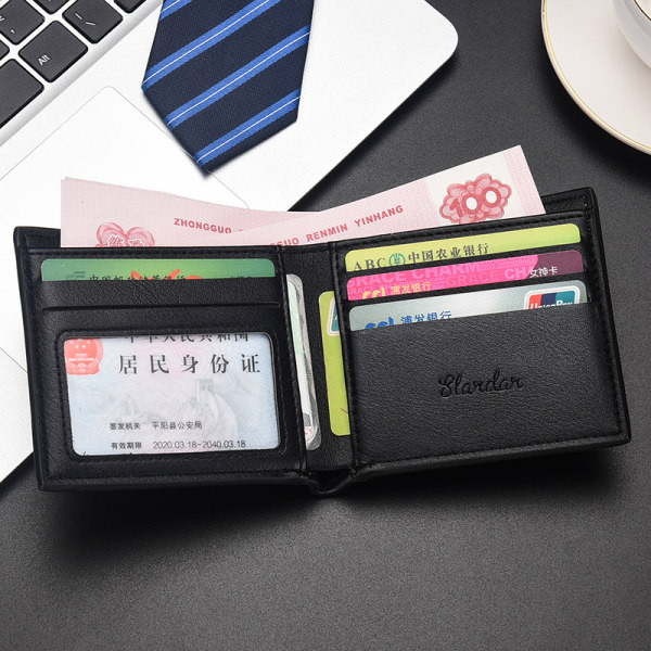 Elegantne must meeste rahakott