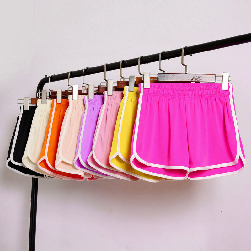 Patempto juosmens laisvalaikio šortai, 2020 m. moteriški bėgimo šortai aukštu juosmeniu, sportiniai sportiniai šortai Harajuku Beach Seksualūs šortai, laisvalaikio moteriški šortai namuose