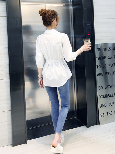 Naiste elegantne paelaga särk