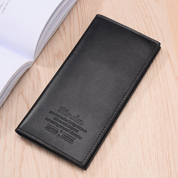 Stilinga vyriška piniginė dviejų modelių su užrašu