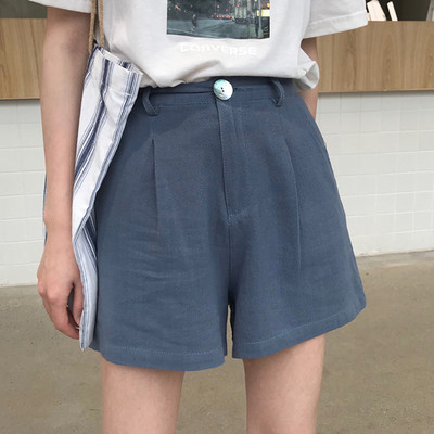 Sieviešu šorti, 2020. gada vasara, jauni, ikdienišķi sieviešu, brīvi, moderni, vienkārši ikdienas eleganti, lieli, sievišķīgi, mīļi