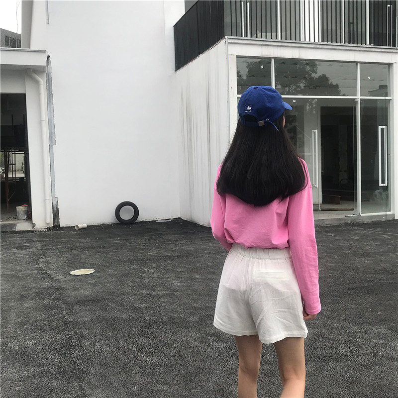 Naiste lühikesed püksid, 2020. aasta suvi, uued kõrge vöökohaga vabaaja naiste püksid, vabad ja trendikad, lihtsad igapäevased elegantsed, armsad, soliidsed, naiste armsad