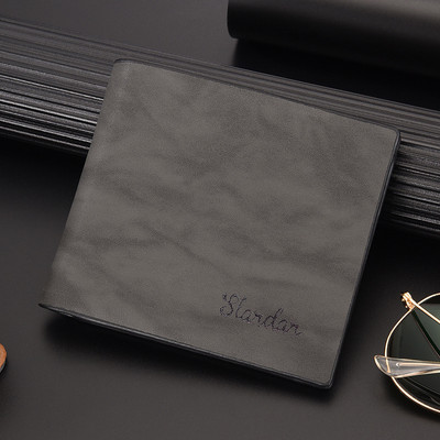 Kisméretű férfi pénztárca öko bőrből - ultra vékony