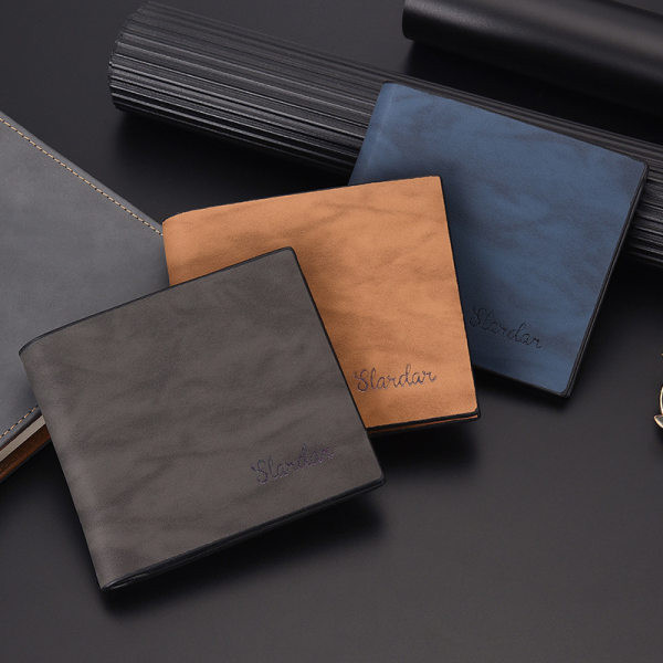 Kisméretű férfi pénztárca öko bőrből - ultra vékony